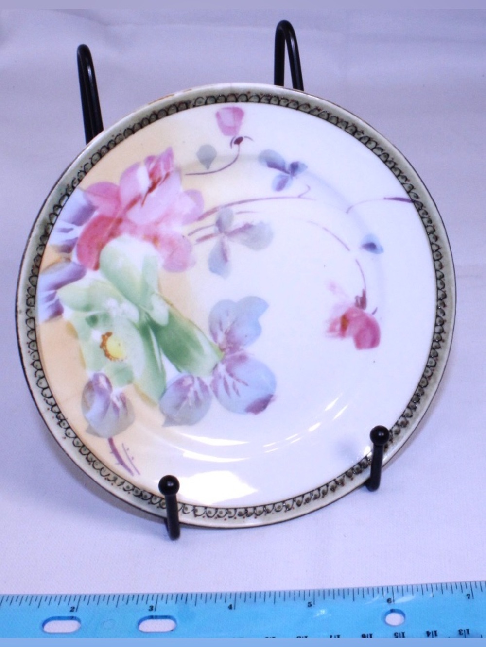 Antique Nippon Porcelain Hand-painted Plate